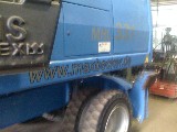 Bagger links hinterer Teil